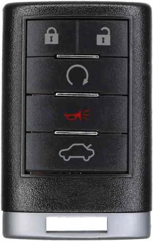 UrbanX Replacement Smart Key Fob for 2012 Cadillac CTS FCC OUC6000066 Part Number 20998256 20998254 20998255