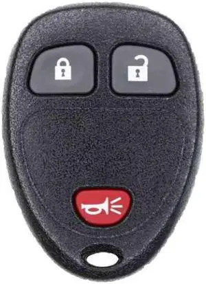 UrbanX Car Key Fob Keyless Entry Remote for 2005 Pontiac Montana FCC KOBGT04A Part Number 15777636 15100811