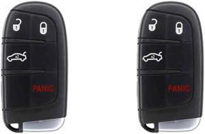 UrbanX Replacement Smart Key Fob for 2023 Dodge Charger FCC M3M-40821302 M3M40821302 Part Number 68155686 68155686AB 68155686AA 68394190 68394190AA 68394196 68394196AA Pack of 2