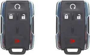 UrbanX Car Key Fob Keyless Entry Remote for 2017 GMC Sierra FCC M3N-32337100 M3N32337100 Part Number 13577770 84540865 13580082 Pack of 2