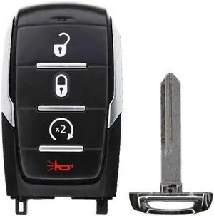 Replacement Smart Key Fob for Ram 1500 Models only 2023 FCC OHT-4882056 OHT4882056 Part Number 68584153 68584153AA