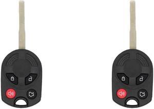 Replacement Keyless Remote Head Key Fob for Ford Focus 2016 FCC CWTWB1U793 OUC6000022 Part Number 164-R8046 164-R8126 Pack of 2