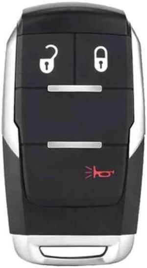 Replacement Smart Key Fob for Ram 2500 3500 4500 5500 Models only 2020 FCC GQ4-76T GQ476T Part Number 68547361 68547361AA 68538048 68538048AB