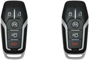 UrbanX Replacement Smart Key Fob for Ford Fusion 2013-2016 FCC M3N-A2C31243300 M3NA2C31243300 Part Number 164-R7989 164-R8119 164-R7991 Pack of 2