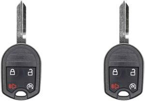 Replacement Keyless Remote Head Key Fob for Ford F-150 2011 FCC CWTWB1U793 OUC6000022 2AOKM-FD3 Part Number 164-R8067 164-R8064 Pack of 2