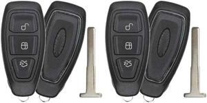 UrbanX Replacement Smart Key Fob for Ford Focus 2012-2019 FCC KR55WK48801 KR5876268 Part Number 164-R8048 7S7Z-15K601-L Pack of 2