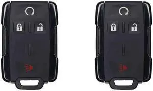 UrbanX Car Key Fob Keyless Entry Remote for 2019 Compatible with Chevrolet Silverado FCC M3N-32337200 M3N32337200 Part Number 22881479 Pack of 2