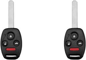 UrbanX Replacement Keyless Remote Head Key Fob for 2011 Honda Accord Coupe 2DR FCC MLBHLIK-1T MLBHLIK1T Part Number 35118-TE0-A10 - 2 Pack