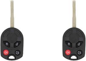 Replacement Keyless Remote Head Key Fob for Ford C-Max 2017 FCC CWTWB1U793 OUC6000022 Part Number 164-R8046 164-R8126 Pack of 2