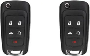 UrbanX Replacement Flip Key Fob for 2016 Encore FCC OHT01060512 Part Number 13504199 13574863 20979468 13504259 13504204 - 2 Pack