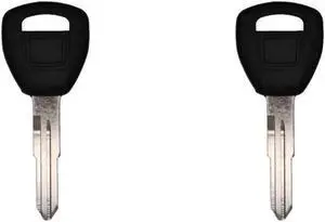 UrbanX Replacement Transponder Ignition Car Key for 1999 Honda Prelude Part Number 35113-SZ3-A01 35113-S6M-A00 Chip ID MEGAMOS 13 - 2 Pack