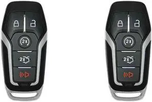 UrbanX Replacement Smart Key Fob for Ford Fusion 2015 FCC M3N-A2C31243300 M3NA2C31243300 Part Number 164-R7989 164-R8119 164-R7991 Pack of 2