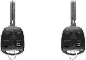 Replacement Keyless Remote Head Key Fob Compatible with Lexus SC430 2005 FCC HYQ12BBK HYQ12BBB Part Number 89070-50660 89070-50C11 89070-24171 Pack of 2