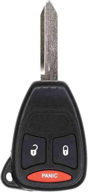 UrbanX Replacement Keyless Remote Head Key Fob for Mitsubishi Raider 2009 FCC KOBDT04A 2AOKM-CYV6 Part Number 05183348AA 05143608AA 056053000AH