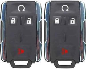 Car Key Fob Keyless Entry Remote for 2019-2022 Compatible with Chevrolet Silverado FCC M3N-32337200 M3N32337200 Part Number 22881479 Pack of 2
