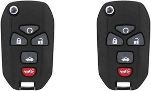UrbanX Replacement Flip Key Fob for 2006-2007 Cadillac DTS FCC OUC60270 OUC60221 Part Number 10337867 15912860 20935331 22952176 - 2 Pack