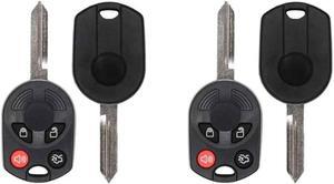 Replacement Keyless Remote Head Key Fob for Mercury Sable 2008 FCC CWTWB1U793 OUC6000022 Part Number 164-R7040 164R7040 Pack of 2