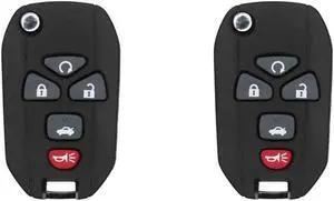 UrbanX Replacement Flip Key Fob for 2008 Compatible with Chevrolet Impala FCC OUC60270 OUC60221 Part Number 10337867 15912860 20935331 22952176 - 2 Pack