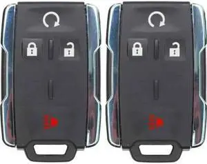 UrbanX Car Key Fob Keyless Entry Remote for 2020 Sierra FCC M3N-32337200 M3N32337200 Part Number 22881479 Pack of 2