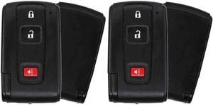 Replacement Smart Key Fob for Toyota Prius 2009 FCC M0ZB31EG MOZB31EG 2AOKM-TY7 Part Number 89994-47061 89994-47060 89994-47091 Pack of 2