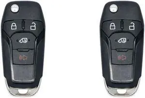 Replacement Flip Key Fob for Transit Connect 2022 FCC N5F-A08TAA N5FA08TAA 2AOKM-FD9 Part Number 164-R8236 164-R8281 Pack of 2
