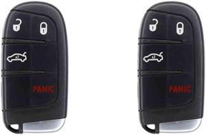 UrbanX Replacement Smart Key Fob for 2021 300 C Limited S Touring Touring L FCC M3M-40821302 M3M40821302 Part Number 68155686 68155686AB 68155686AA 68394190 68394190AA Pack of 2
