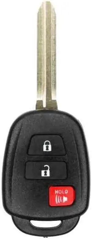 UrbanX Replacement Keyless Remote Head Key Fob for Toyota Highlander 2014-2019 FCC GQ4-52T Part Number 89071-0R040 89070-0R120 89070-0R130 89070-0C050