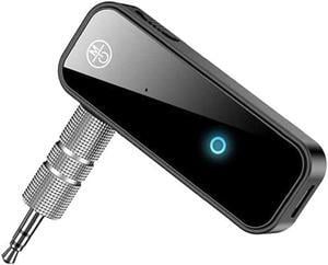 UrbanX Bluetooth 5.0 Adapter 3.5mm Jack Aux Receiver, 2-in-1 Wireless Transmitter & Receiver for BLU J6 2020, Streaming Audio of TV, PC, Speaker, Headphones, Car, Home Stereo