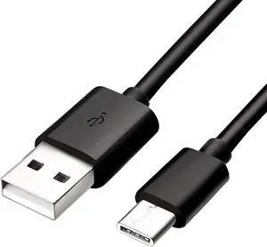 Samsung Genuine Galaxy S8 100% Original Type C USB Data Cable, EP-DG950CBE Charging Cable for all Samsung Fast Charge Charger Cable  Black (NO RETAIL PACKAGING) (BULK PACKAGED)