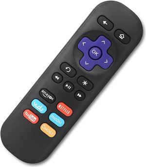 Original UX Remote for Roku Ultra Also Supports Roku Player (Roku 1/2/3/4, HD/LT/XS/XD), Express/Premiere/Ultra; NOT for Roku TV or Roku Stick, NO TV Power Button, NO TV Volume Button