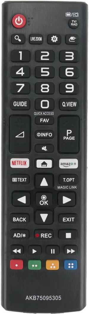 Universal Remote for LG TV Remote Control All Models Compatible with 43UN7000PUB and All LG Smart TV LCD LED 3D HDTV AKB75375604 AKB75095307 AKB75675304 AKB74915305