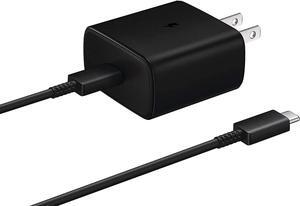USB C Charger, [UL Listed] 45W Power Direct (PD) Fast Adaptive Wall Adapter Charger for LG Velvet Bundled with 4FT (1.2M) PD USB C to USB C Cable