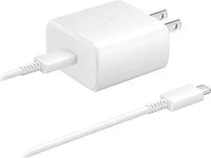 USB C Charger, [UL Listed] 45W Power Direct (PD) Fast Adaptive Wall Adapter Charger for Samsung galaxys A32 5G Bundled with 4FT (1.2M) PD USB C to USB C Cable