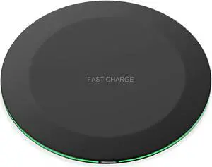 Case Compatible UrbanX 15W Fast Wireless Charger for Samsung galaxys Z Flip3 5G with Fast and Stable Charging Efficiency (No AC Adapter) - Black