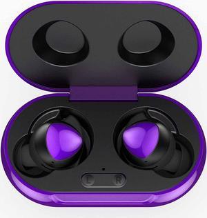 UrbanX Street Buds Plus for Google Pixel 6 - True Wireless Earbuds w/Hands Free Controls (Wireless Charging Case Included) - Purple