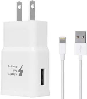 Fast Adaptive Wall Adapter Charger for - EP-TA20JWE Adapter - With 4FT (1M) UrbanX Usb Charging And Data Transfer Cable