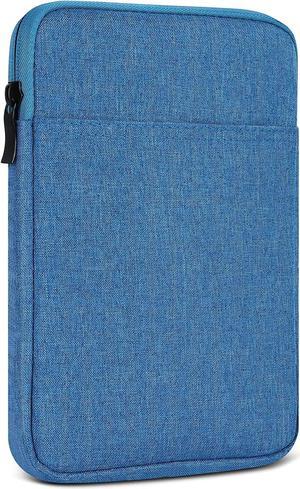 UrbanX 8 Inch Tablet Case for Amazon Fire HD 8 (2017) Lightweight Portable Protective Bag Laptop with Dual Pockets - Blue