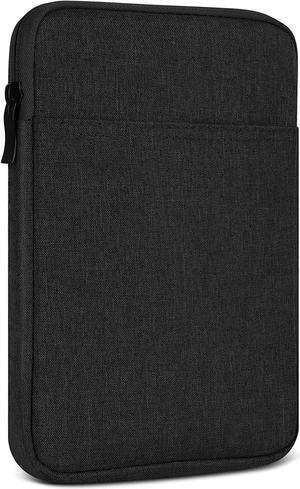 UrbanX 8 Inch Tablet Case for Amazon Kindle Fire Lightweight Portable Protective Bag Laptop with Dual Pockets - Black