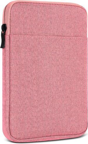 UrbanX 8 Inch Tablet Case for Amazon Kindle Fire Lightweight Portable Protective Bag Laptop with Dual Pockets - Pink