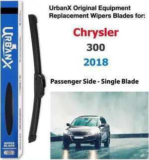 UrbanX 2-IN-1 All Seasons Water Repellency Original Equipment Replacement Wiper Blades For 2018 Chrysler 300 21" Passenger Side