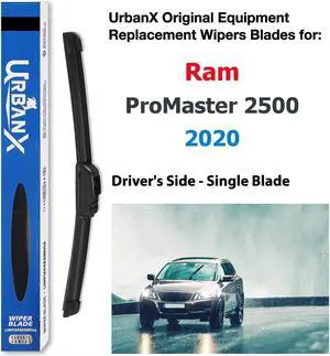 UrbanX 2-IN-1 All Seasons Water Repellency Original Equipment Replacement Wiper Blades For 2020 Ram ProMaster 2500 26" Driver Side