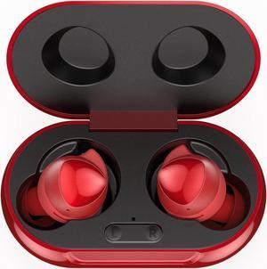 Urbanx Street Buds Plus True Wireless Earbud Headphones for Samsung Galaxy A12 - Wireless Earbuds w/Noise Isolation - RED (US Version with Warranty)