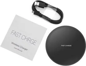 UrbanX OptiPad Fast Wireless Charger Pad for Samsung galaxys S6 Active - 10W Fast-Charging Soft Touch Top