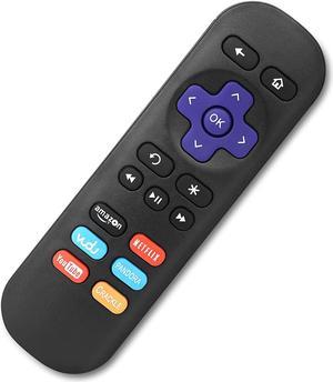 Original UX Remote for Roku 4 XS Also Supports Roku Player (Roku 1/2/3/4, HD/LT/XS/XD), Express/Premiere/Ultra; NOT for Roku TV or Roku Stick, NO TV Power Button, NO TV Volume Button