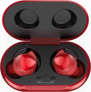 UrbanX Street Buds Plus for Google Pixel 6 Pro - True Wireless Earbuds w/Hands Free Controls (Wireless Charging Case Included) - Red