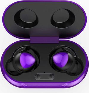 UrbanX Street Buds Plus for Google Pixel 6 Pro - True Wireless Earbuds w/Hands Free Controls (Wireless Charging Case Included) - Purple