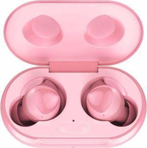 UrbanX Street Buds Plus for Google Pixel 5a 5G - True Wireless Earbuds w/Hands Free Controls (Wireless Charging Case Included) - Pink