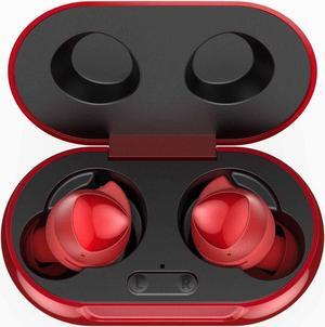 UrbanX Street Buds Plus for Google Pixel 5a 5G - True Wireless Earbuds w/Hands Free Controls (Wireless Charging Case Included) - Red