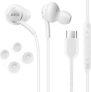 UrbanX Corded Stereo Earbuds Headphones for Amazon Fire HD 10 Plus (2021) (US Version with Warranty) with Microphone and Volume Buttons Braided Cable
