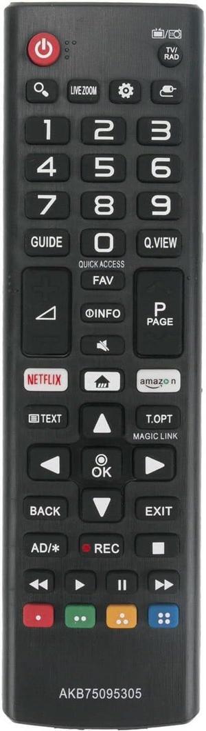 Universal Remote for LG TV Remote Control (All Models) Compatible with 65UP8000PUA and All LG Smart TV LCD LED 3D HDTV AKB75375604 AKB75095307 AKB75675304 AKB74915305